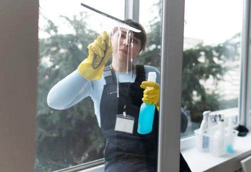 Nettoyage de vitres intérieures et extérieures à Geloux
